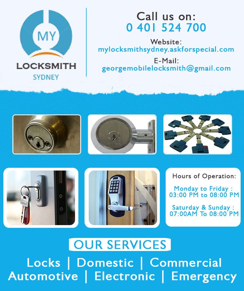 My Locksmith Sydney | Digital door lock in Bass Hill